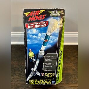 VTG Air Hogs Spin Master Counterstrike Air Rocket Launcher 2003 NEW